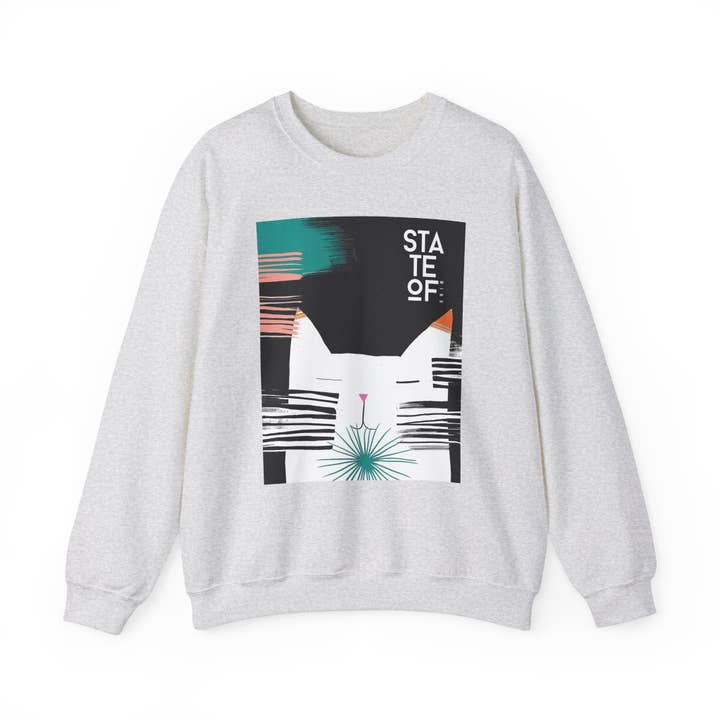State of Mind Brand – wholesale Sweatshirt med tryck - Dam – Chandail Coton Ouate - Ti Minou