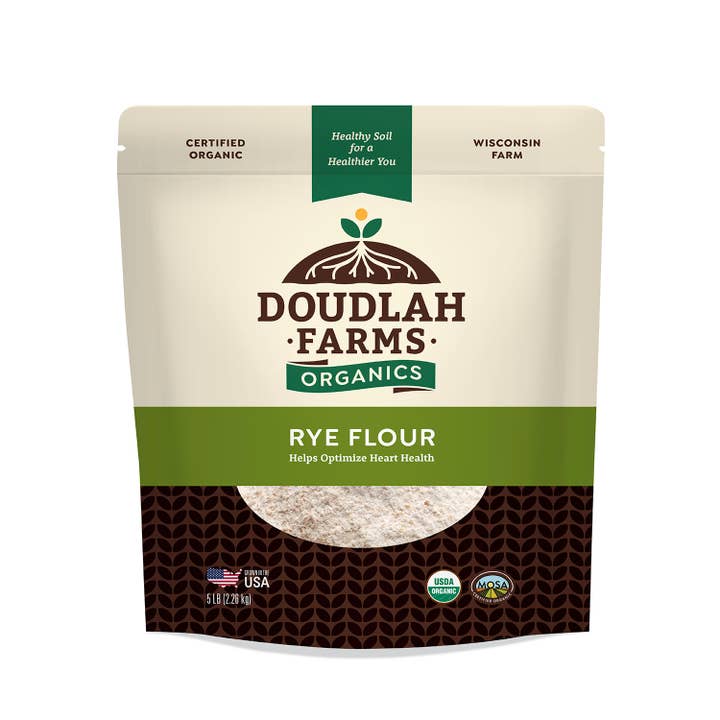 Doudlah Farms Organics - Wholesale Flour - Organic Rye Flour
