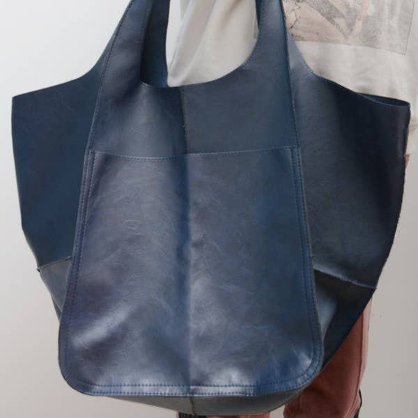 Little Trendy - Wholesale Shoulder Bag - Women's - Women's shoulder bag large capacity Soft PU leather handbag8