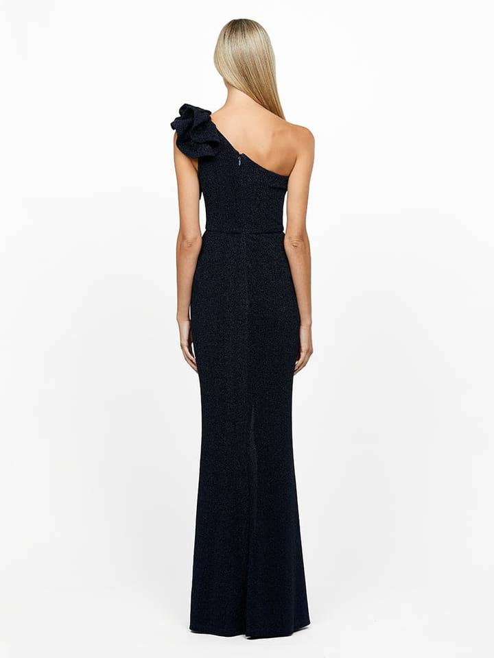 Bariano – Großhandel Abendkleid – Damen – Kristi Abendkleid mit einer Schulter und Rüschendetails BL63D29L3