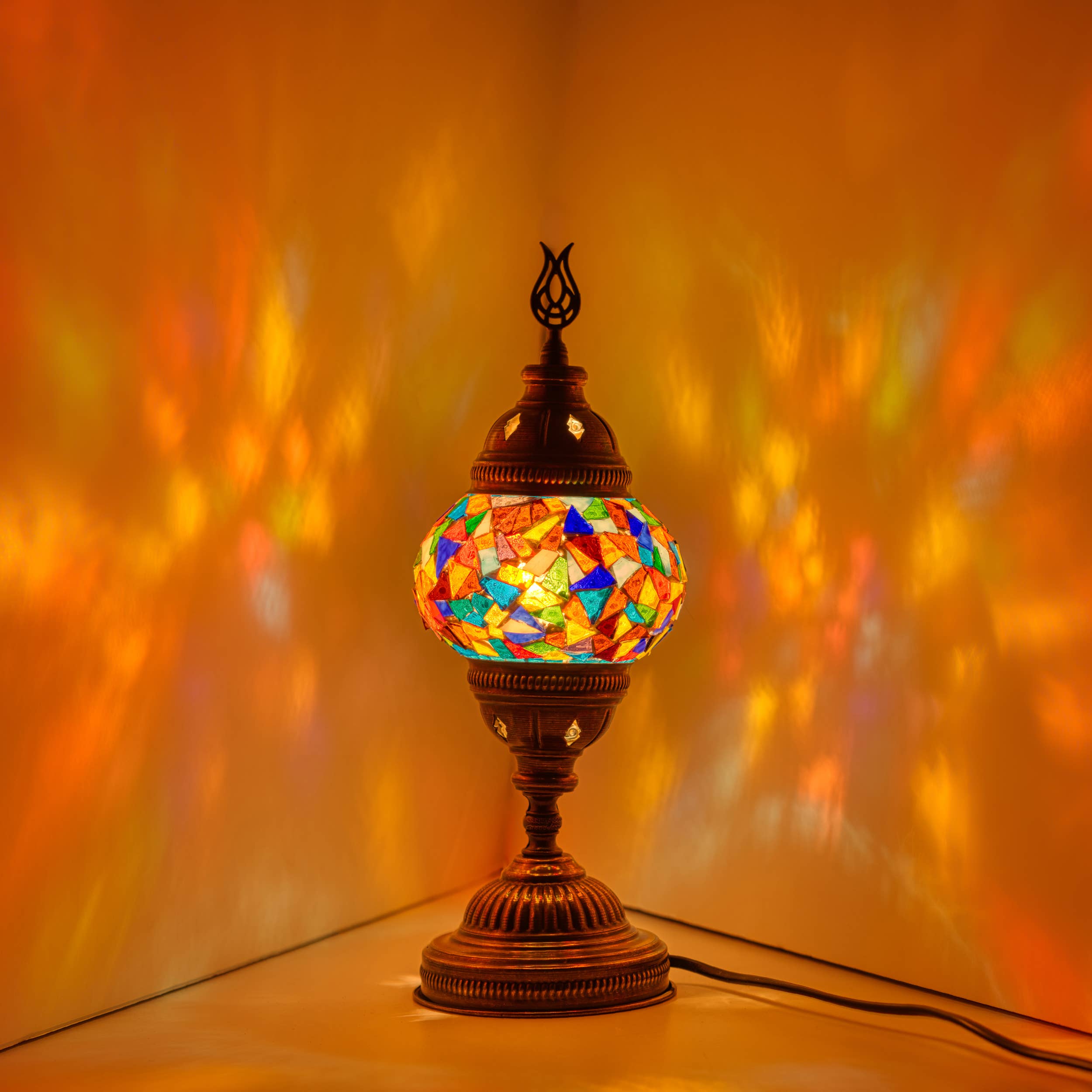 KAFTHAN - Vendita all'ingrosso Lampada da scrivania/d'accento - Lampade a Mosaico | Illuminazione Regalo Decorativo per le Feste di Natale41