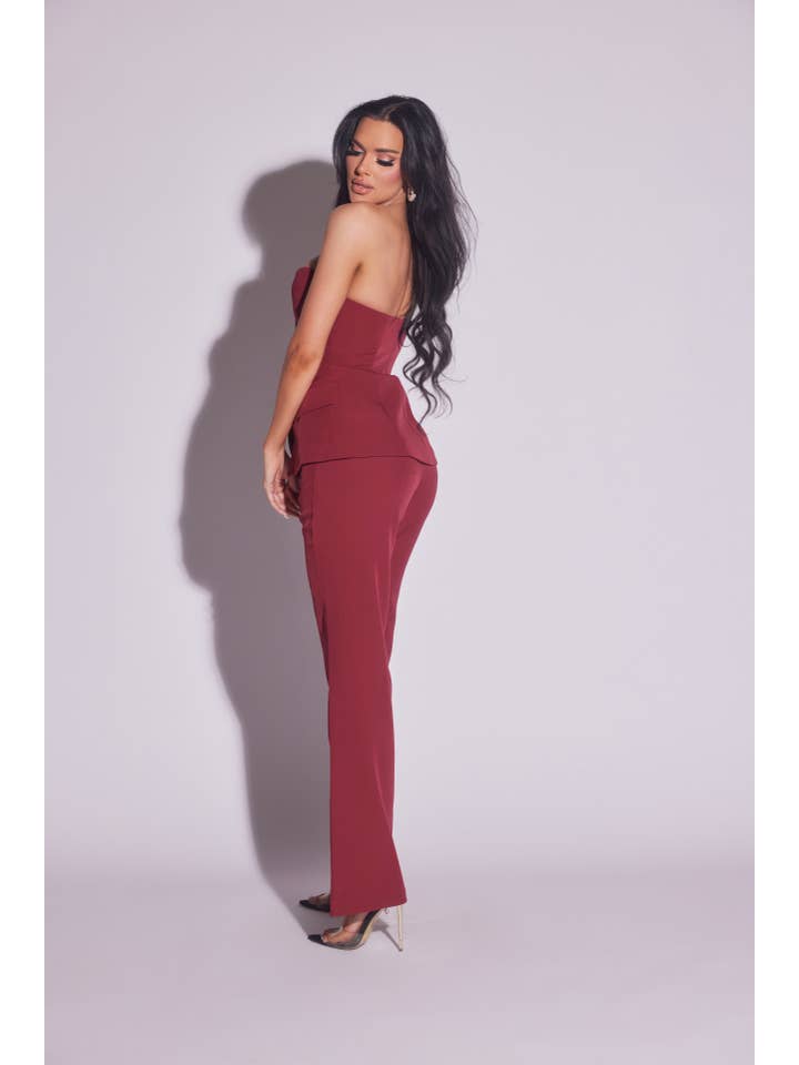 WFFS - Wholesale Top & Pant Set (NOT Loungewear) - Women's - Tailored Corset and Pant Set5