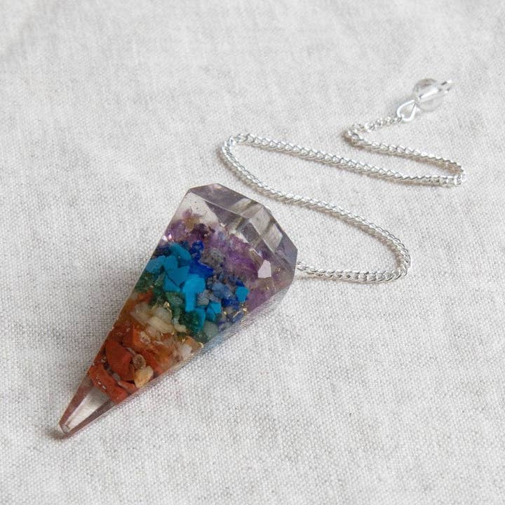 Crystal Orgone Pendulums for wholesale by Tiny Rituals