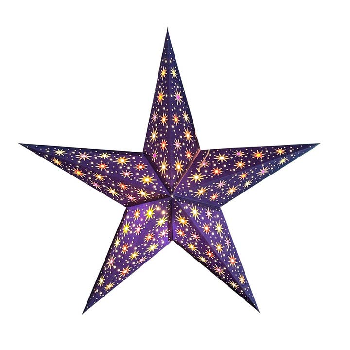 Starlet Midnight Blue, fabriqué à la main, respectueux de l'environnement, Starlightz pour la vente par Artecnica