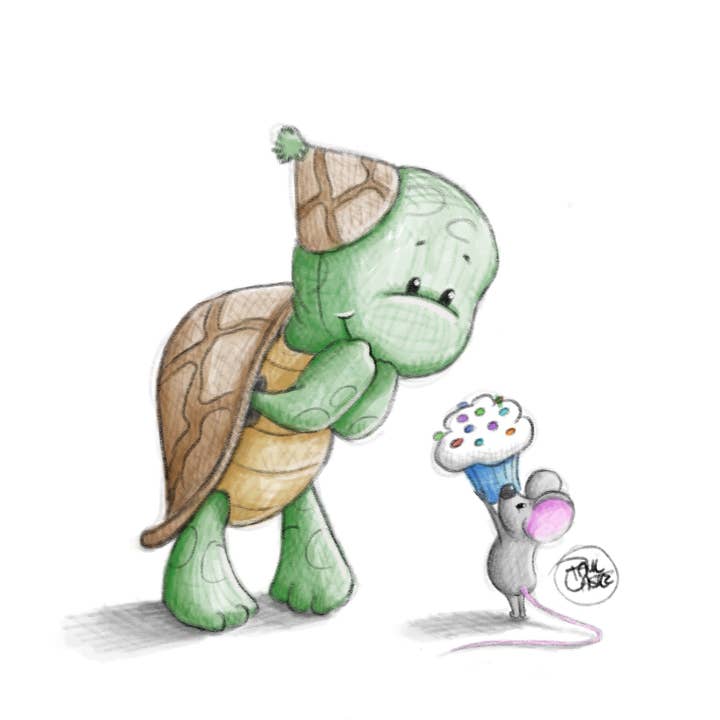 C'est une Shellebration ! - Impression d'art pour la vente par Paul Castle Studio