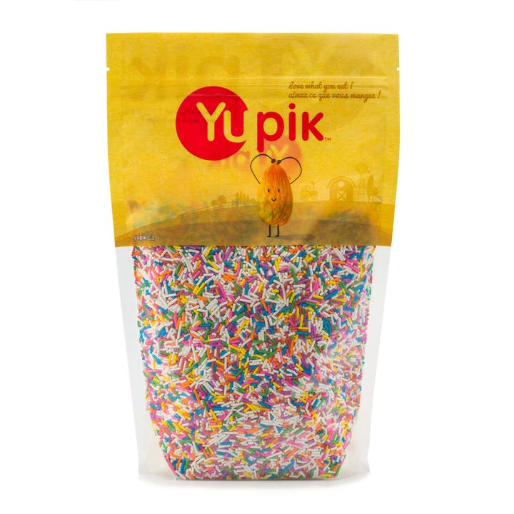 Yupik - Wholesale Sprinkles - Yupik Rainbow Sprinkles, 2.2 Pound