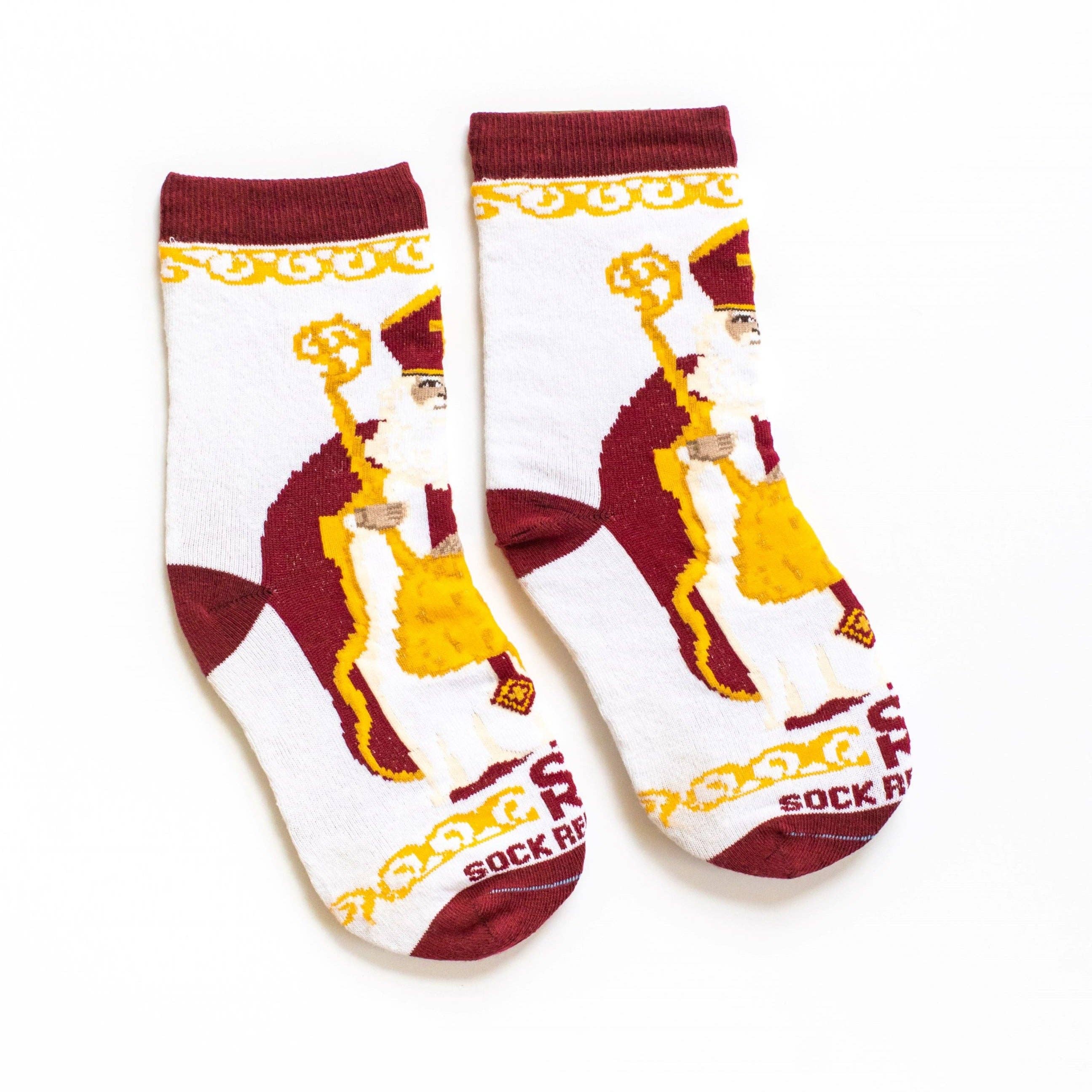 Sock Religious - Wholesale Socks - Kids - St. Nicholas Kids Socks1
