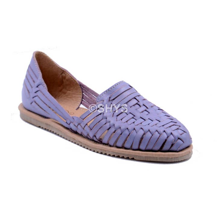 Läder mexikanska sandaler för kvinna Clear Lily Des-008-16 för wholesale av SHYS