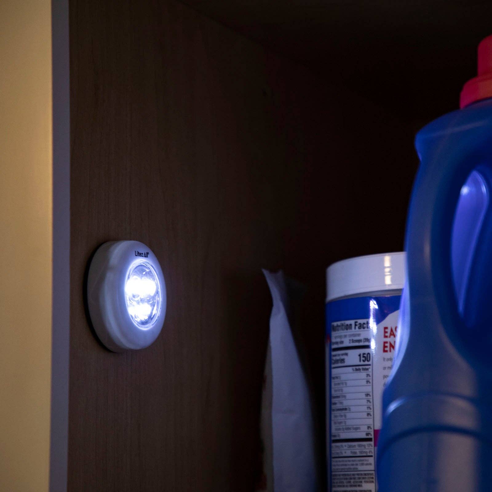 LitezAll - Wholesale Accent/Desk Lamp - LitezAll LED Puck Light 6 Pack5