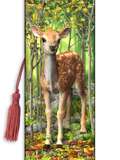 3D Royce bookmark - Fawn for wholesale by Artgame Ltd.
