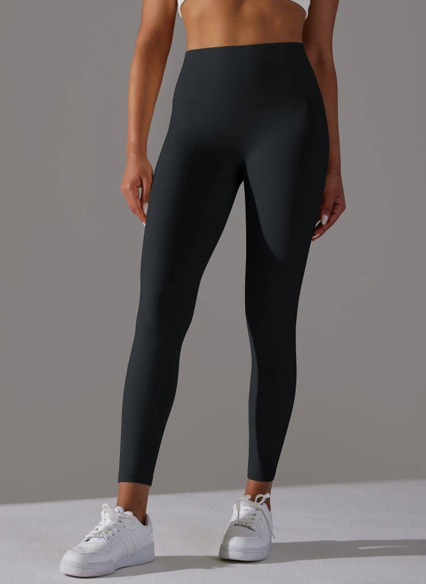 HIDDENBRAND - Wholesale Athletic/Lounge Leggings - Women's - Double-Sided Brushed Nude Breathable Yoga Pants21