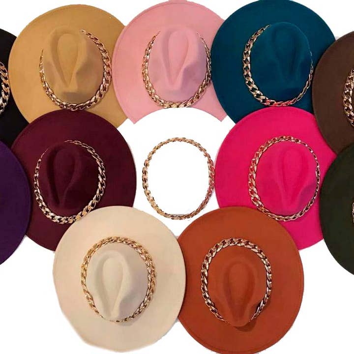 Multicolour Large Synthetic Hat in One Size and Solid Colors B2B for wholesale on Faire0