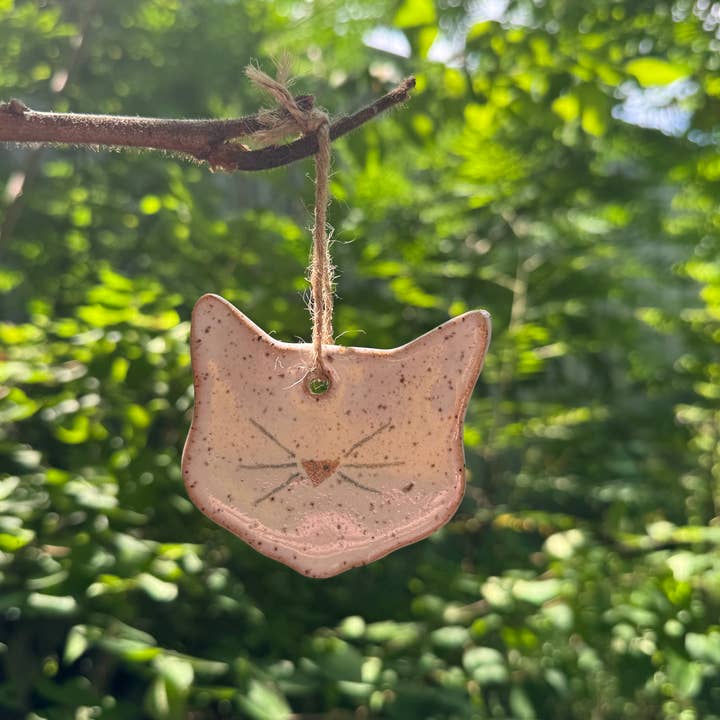 Ornament - Cat - Holiday 2025 for wholesale by Mud & Maker