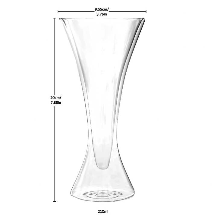 Lemonsoda - Wholesale Cocktail/Liquor Glass - Double Walled Cocktail Martini Glasses -7 fl. oz (1pc)