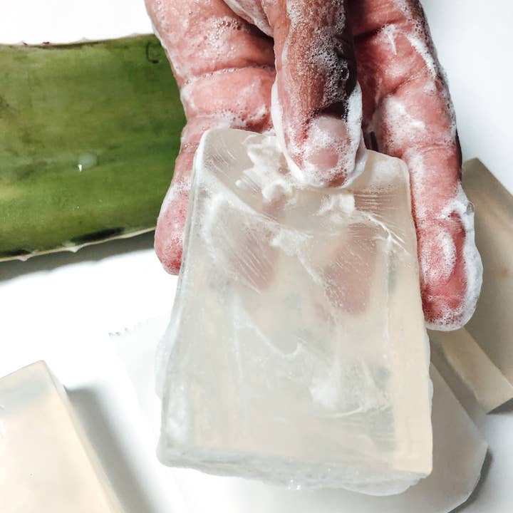 Subtle & Wild - Wholesale Bar Soap - Artisan Aloe Vera Soap, Unscented, Pack of 16, Soaps2