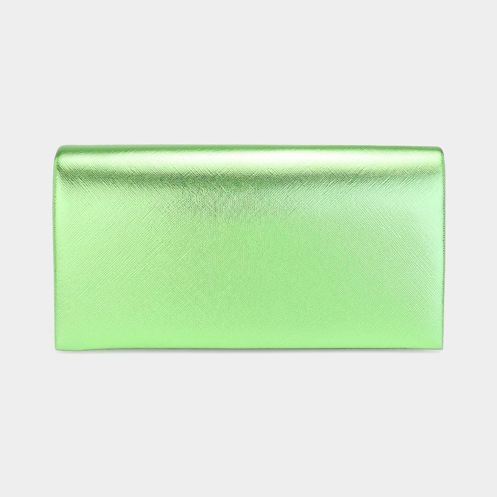 Sensibling Corp. - Wholesale Clutch Bag - Women's - Metallic Clutch Bag / Crossbody Bag0