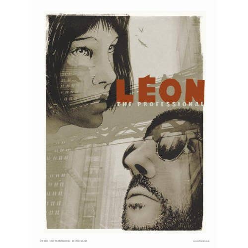 On The Wall Art Ltd – wholesale Art print – Leon the professional Poster Art Print 30x40cm