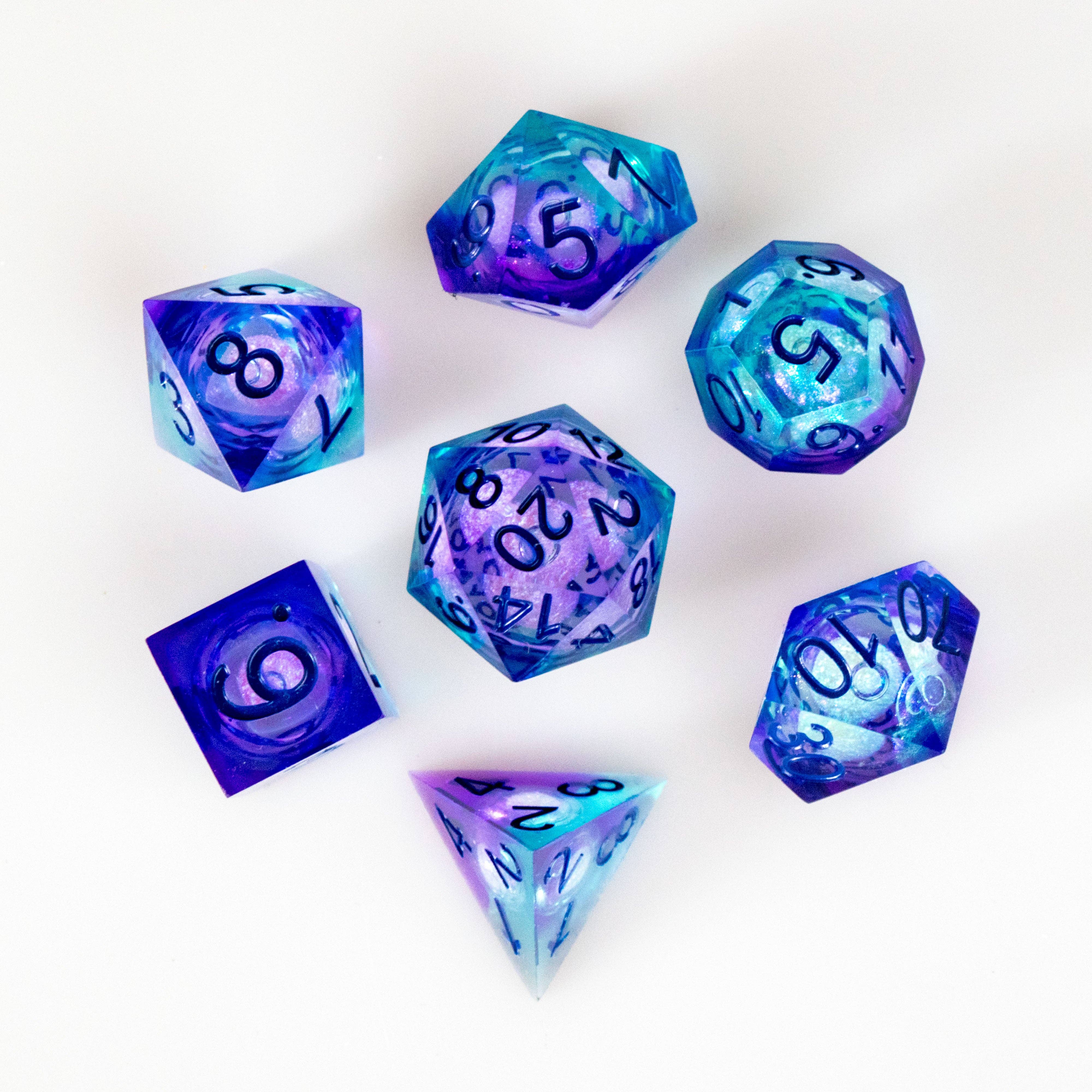 We Geek Together - Wholesale Dice - Natural 20 Liquid Core Dice1