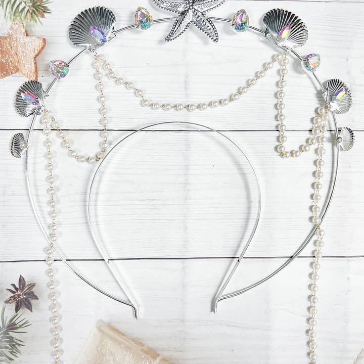 Happy Dream Gifts - Wholesale Party Hat/Crown - Mermaid Halo Crown, Seashell Halo Crown, Starfish Halo Crown