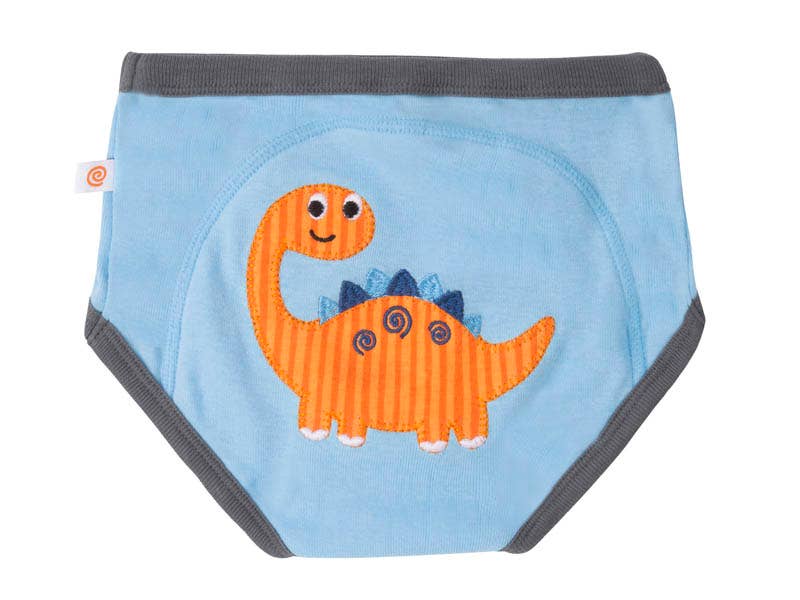 ZOOCCHINI - Wholesale Underwear/Diaper Cover - Baby - Organic Cotton 3 PC Potty Training Set - Jurassic Pals4
