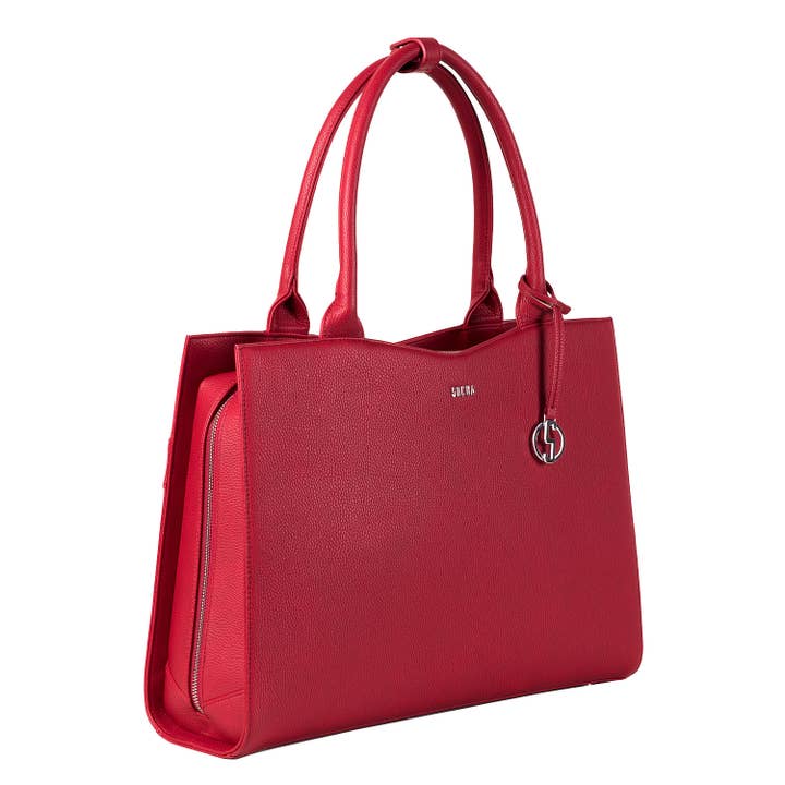 Socha - Wholesale Laptop Bag - Women's - Women's laptop bag/business bag - straight red 15 inch2