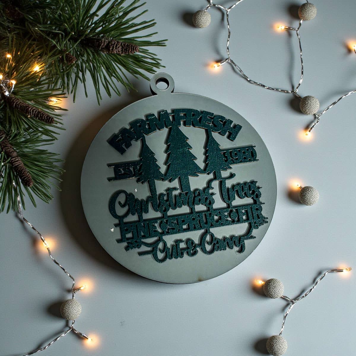 Gia Roma - Wholesale Ornament - Hanging Christmas Decor + Handmade Wooden Ornament Funny69