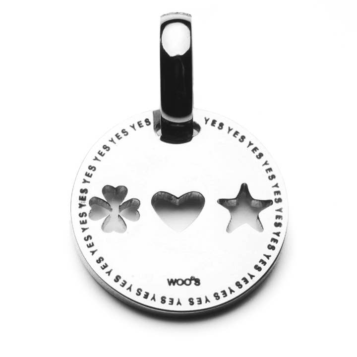 Pendent Ja Ja Ja! 2,2 cm for engroshandel hos Woo's pure feelings