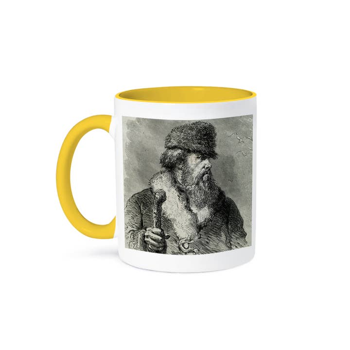 3dRose - Wholesale Coffee Mug - 3dRose, Peter Simon PALLAS, German naturalist. Engraving - HI13 PRI0386 - Prisma, Mug