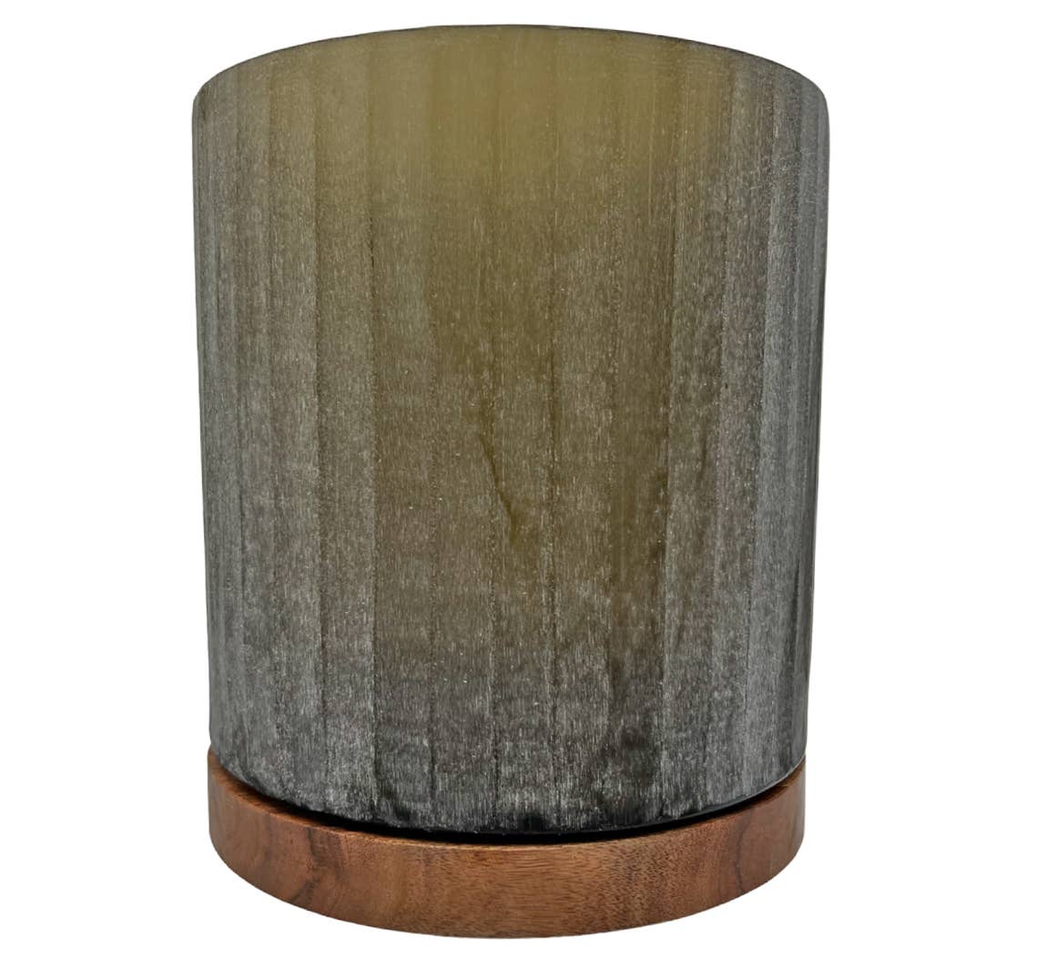 2626 Designs - Wholesale Vase - Decorative Handmade Glass Cylinder Vase in Gray0