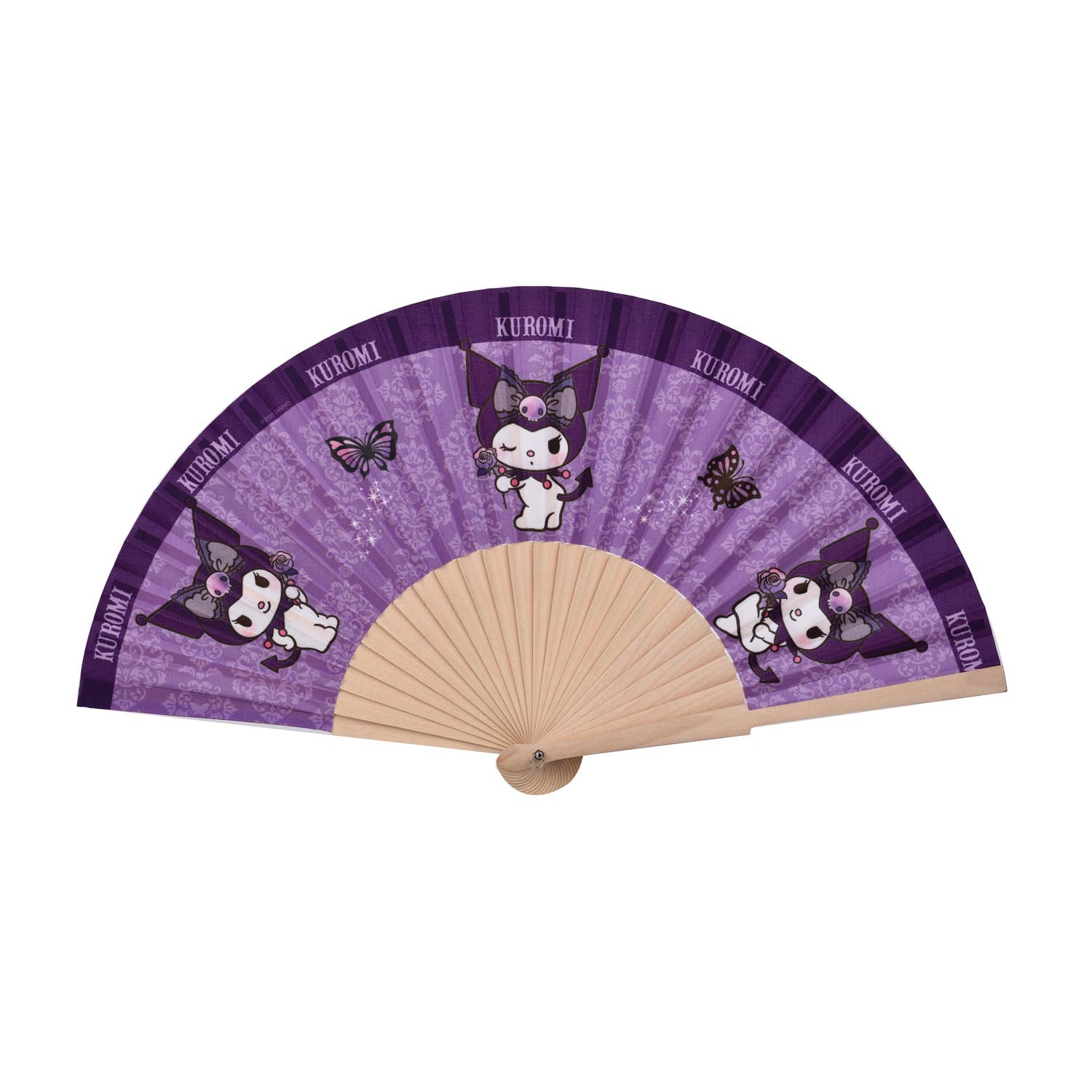 Takecare – wholesale Handheld folding fan – Kuromi Fan1