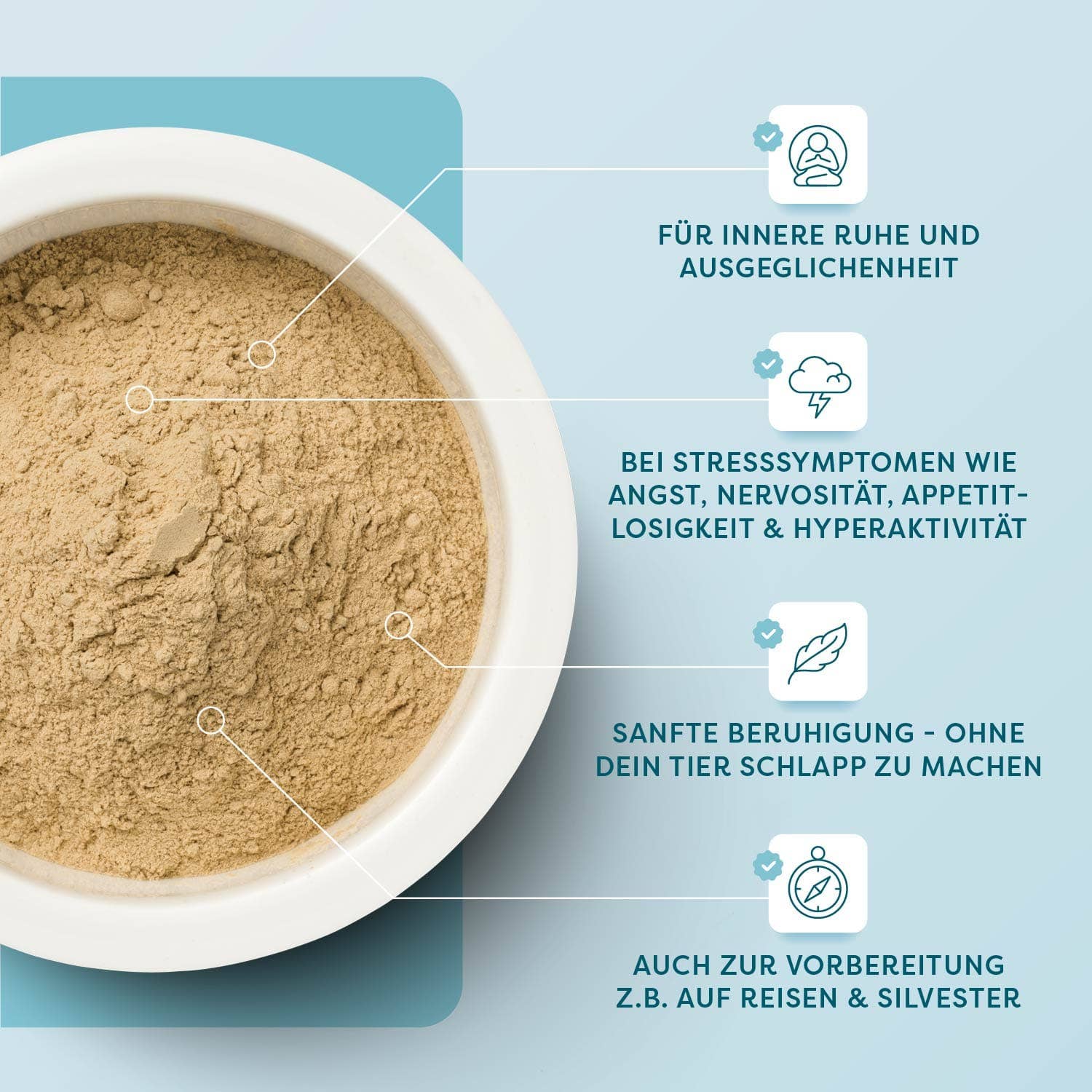 DrSAM - Wholesale Pet Supplement - Cat/Dog - Relax Pet - herbal calming powder6