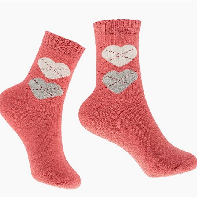My Wholesale Warehouse - Wholesale Socks - Women's - Generise Pack of 5 Pairs Ladies Thick Wooly Socks16