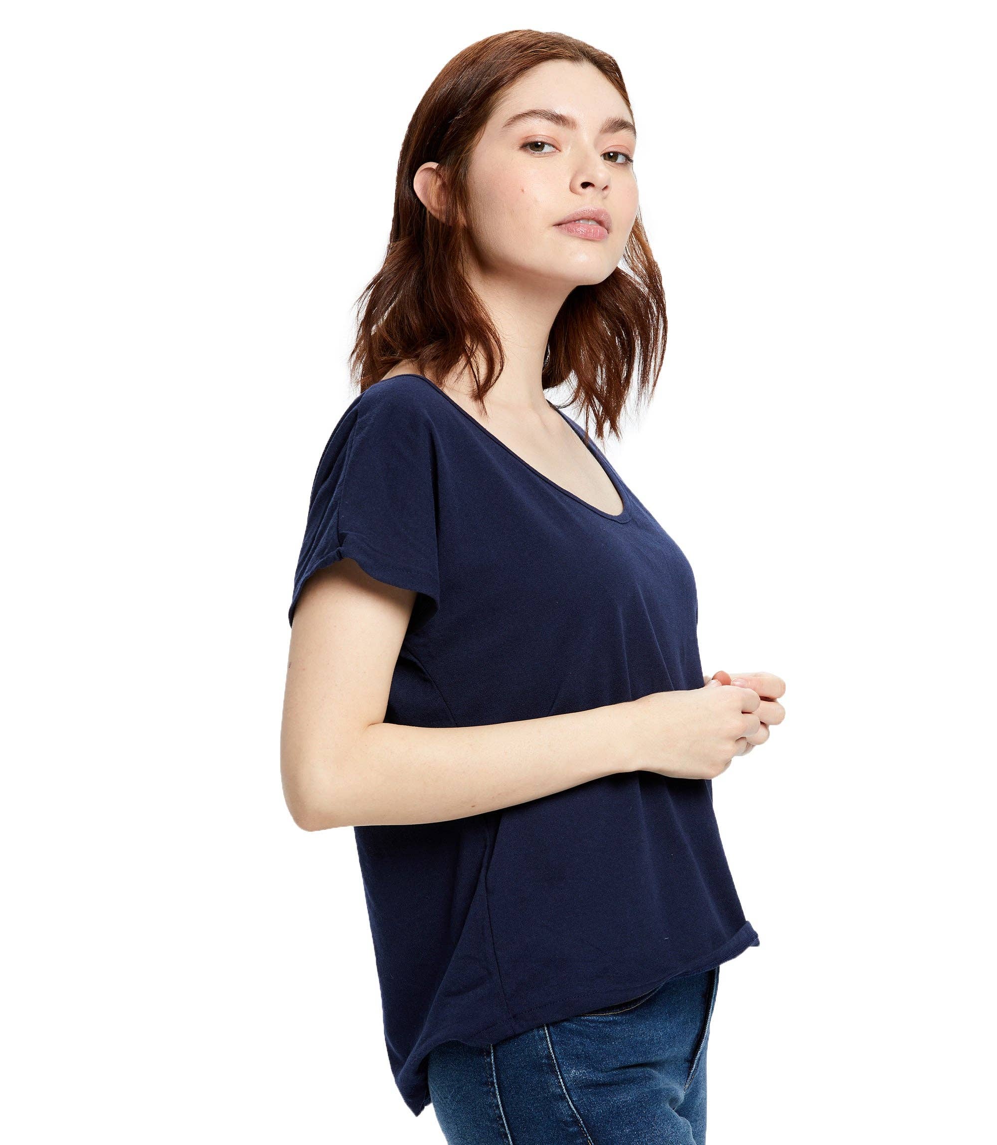 US Blanks - Wholesale T-Shirt - Women's - Women's Up-cycled/Recycled Scoop Blouse, 30 singles, 4 oz4