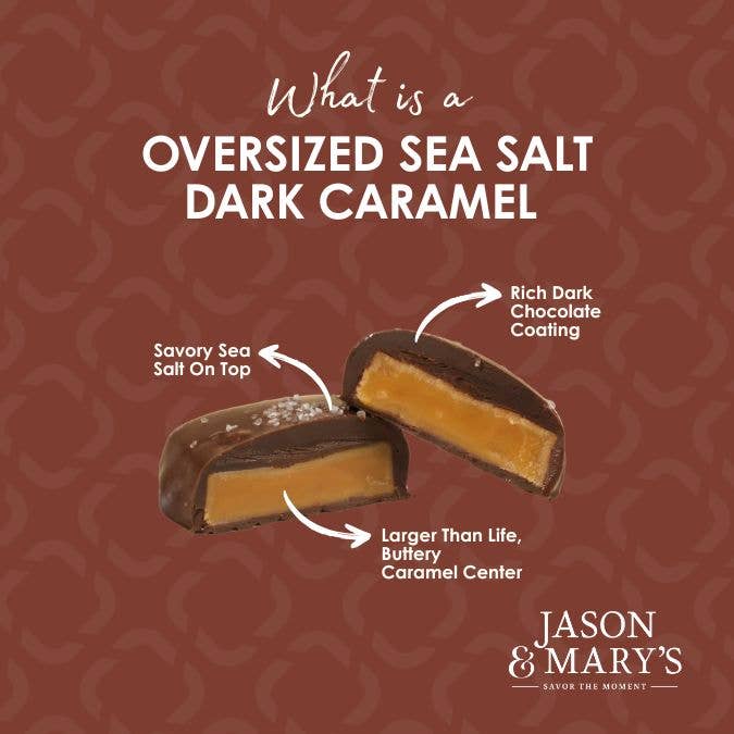 Coblentz Chocolate Company - Wholesale Chocolate Covered Sweets - Dark Chocolate Sea Salt Caramels3
