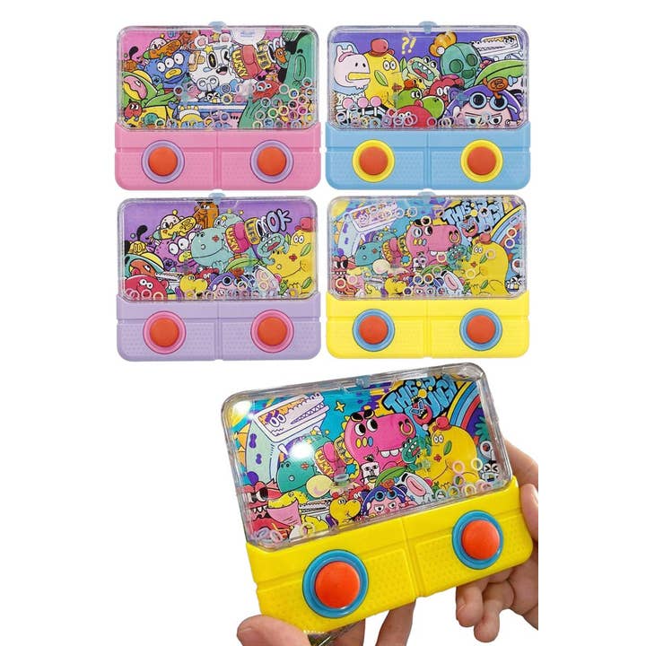 ASSORTED Cartoon Paradise Joystick Ring Toss Water Game - 24 pcs for wholesale on Faire