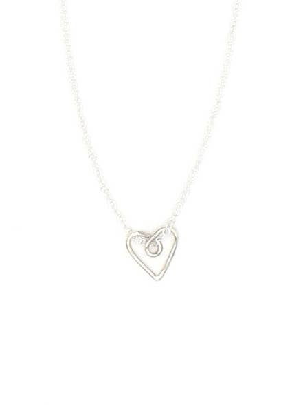 Collar Sweetie Heart Sterling para venta al por mayor de Fair Anita