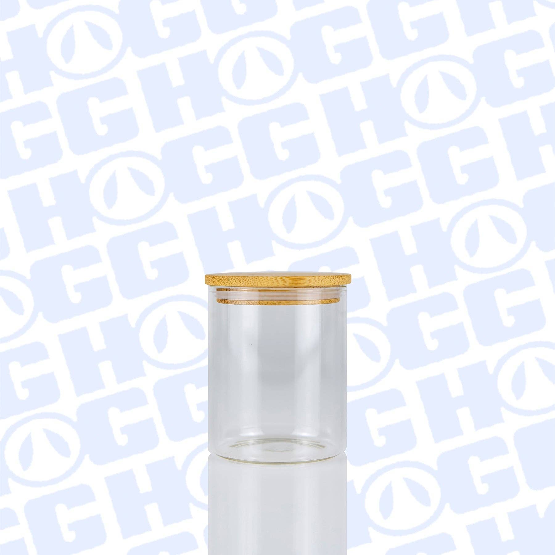 Hogg Outfitters - Wholesale Jar/Filled Candle - 10oz SUBLIMATION CANDLE JAR - CLEAR3