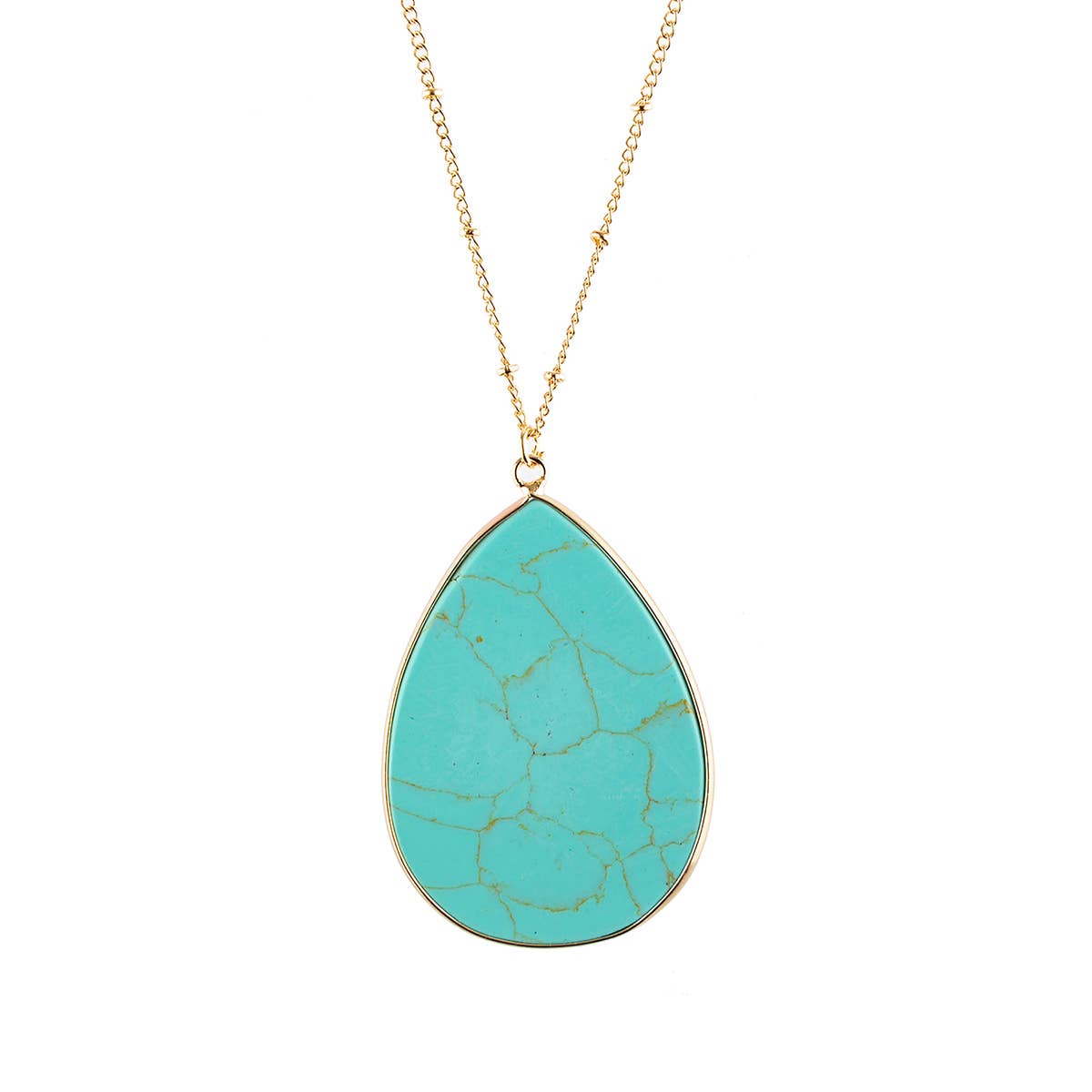 MYS Wholesale Inc - Wholesale Pendant/Charm Necklace - Oval Stone Pendant Necklace8