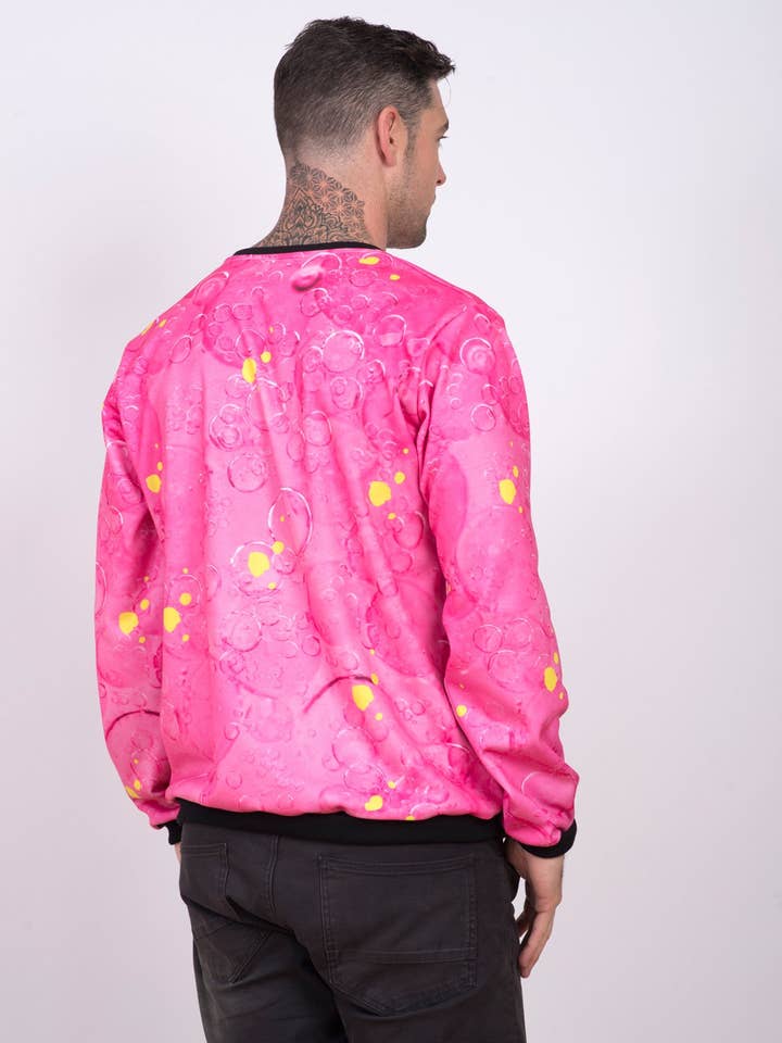 Fishikii ActiCorn Pink Unisex Sweatshirt | SUD.102 for wholesale by Fishikii