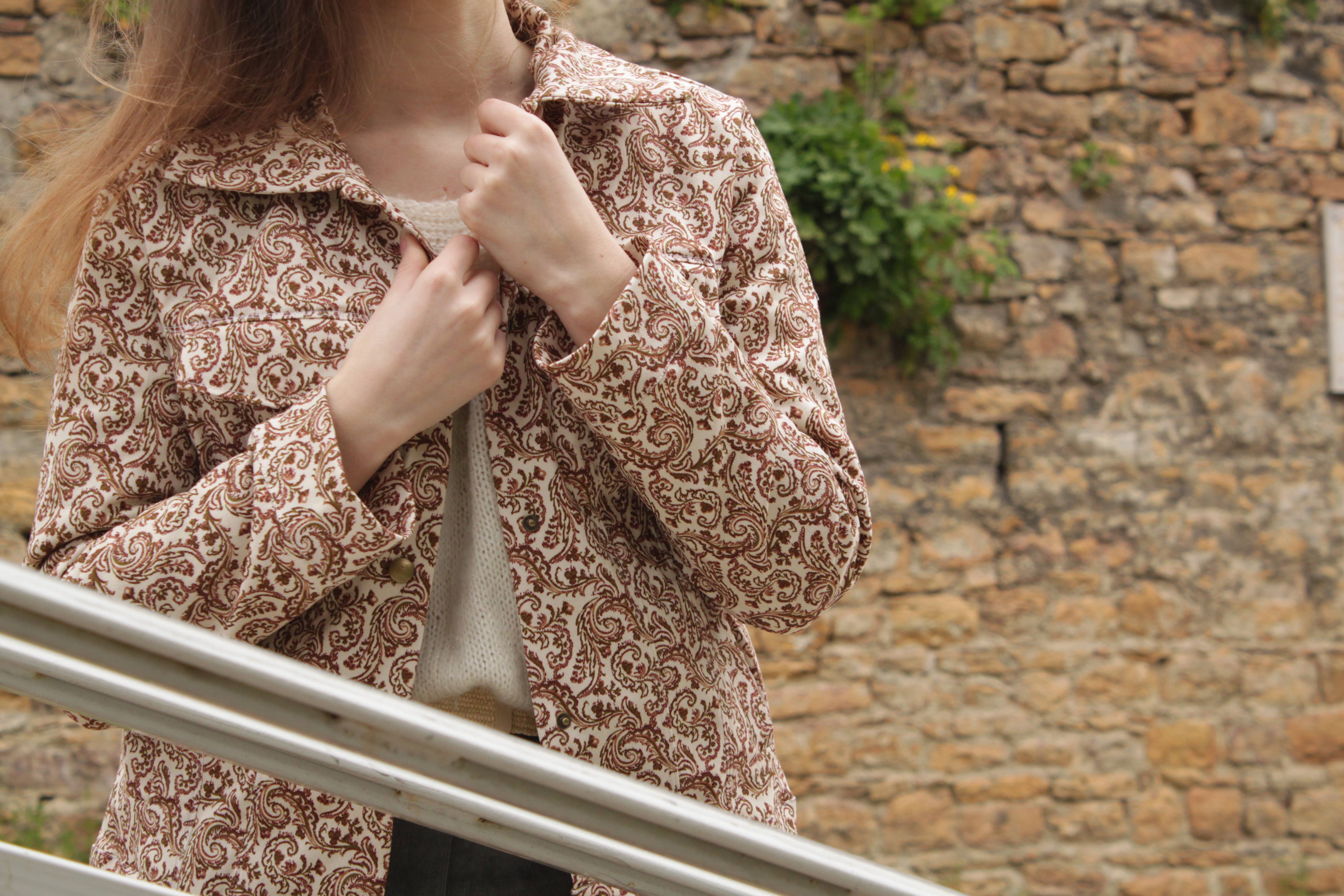 Cha' coud - Wholesale Craft Sewing Kit - Sewing pattern - Elsa jacket1