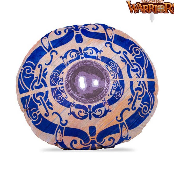 Pillowfight Warriors® Toy Viking Blue Heart Shield for wholesale by Pillowfight Warriors