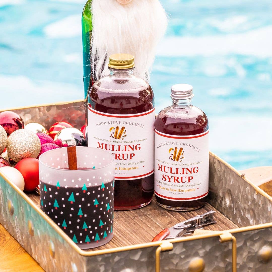 Wood Stove Kitchen – wholesale Cocktailmix/-sockerlag – Mullningssirap, 473 ml – för glögg, cider och bakning6