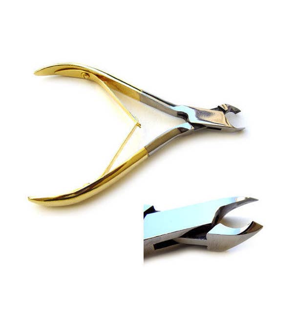 HASHIR PRODUCTS – wholesale Cuticle cutter – Cuticle Nipper Cutter Gold Beauty Implement0