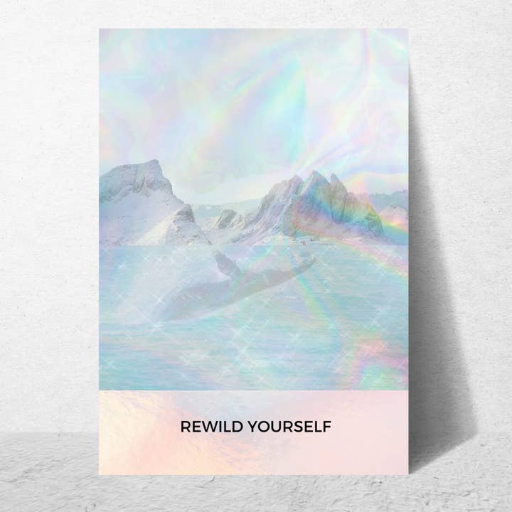 (SL09) WILDE DICH SELBST (Interaktive Orakel-Grußkarte) für den Großhandel von Jellow Cards & Gifts