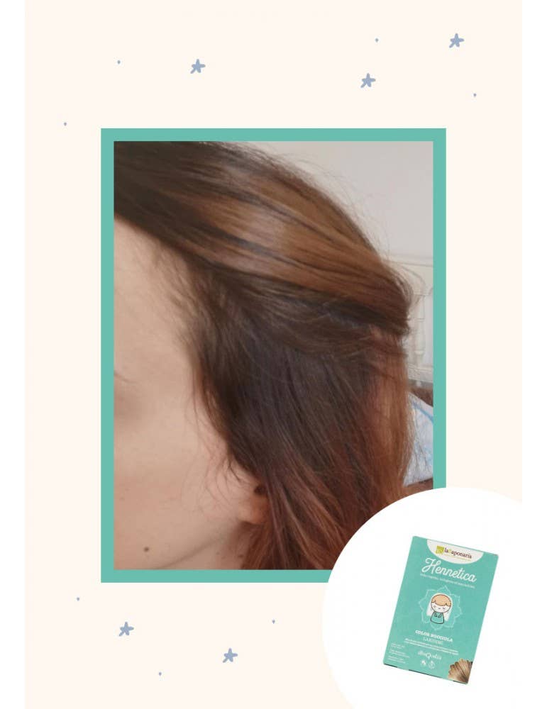 La Saponaria – Engroshandel Hårfarve – Haselnøddefarvet plantefarve - Lakshmi (100 g)3