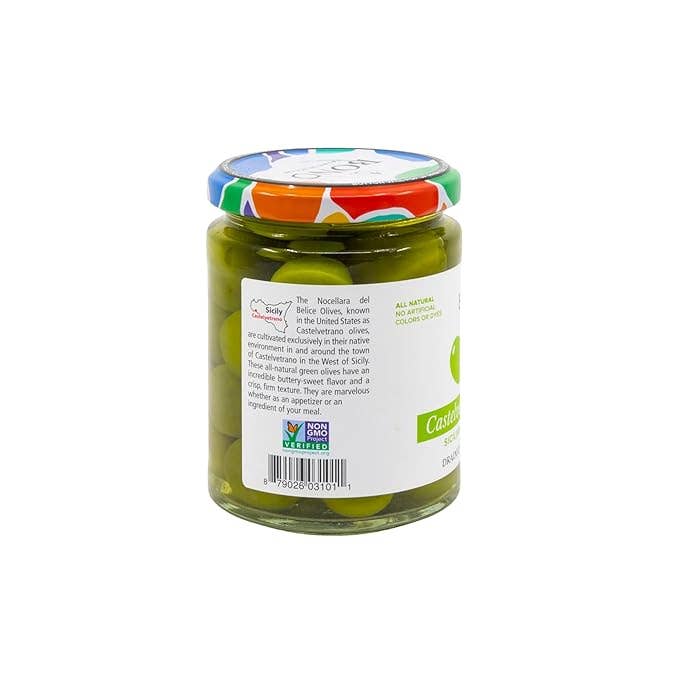 Bono USA Inc. - Wholesale Olives - Bono Castelvetrano Sicilian Whole Green Olives Natural 3