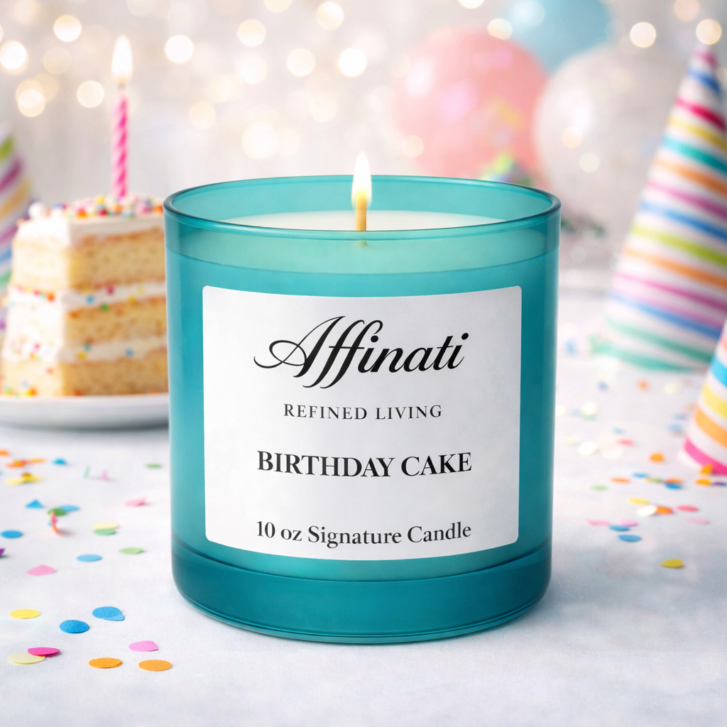 Affinati - Wholesale Jar/Filled Candle - Birthday Cake Signature Candle2