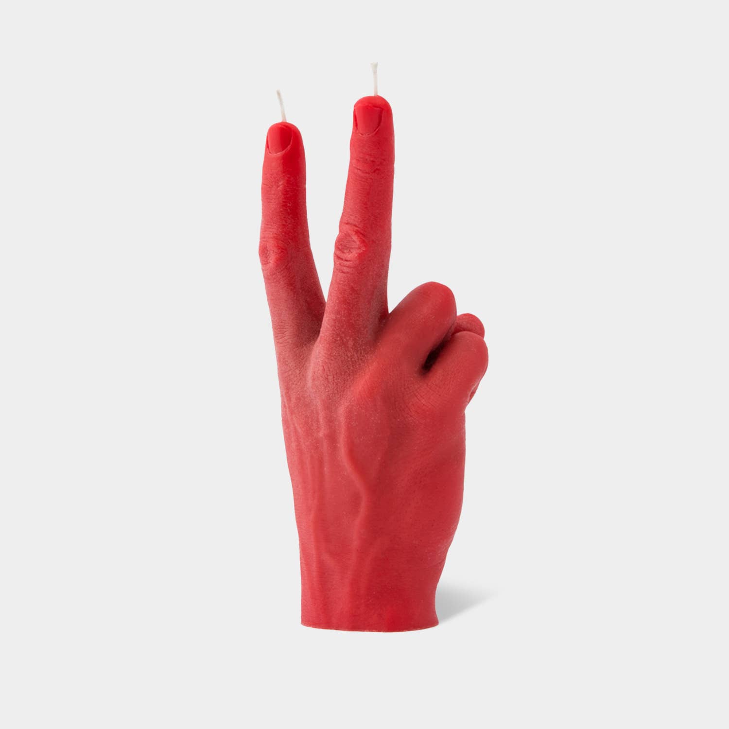 54 Celsius - Wholesale Novelty Candle - Original CandleHand "Peace" Candle - Lifesize & Full Detail4