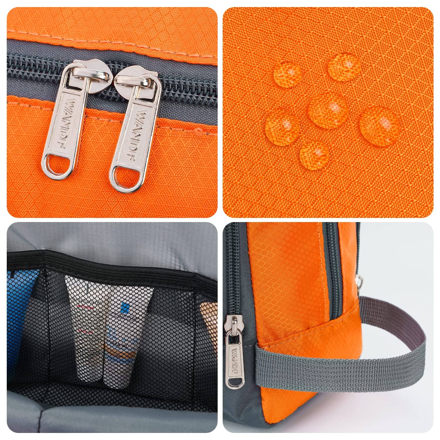 wandf - Wholesale Toiletry Bag - Unisex - Toiletry Bag Hanging Dopp Kit Water Resistant Shaving Bag48