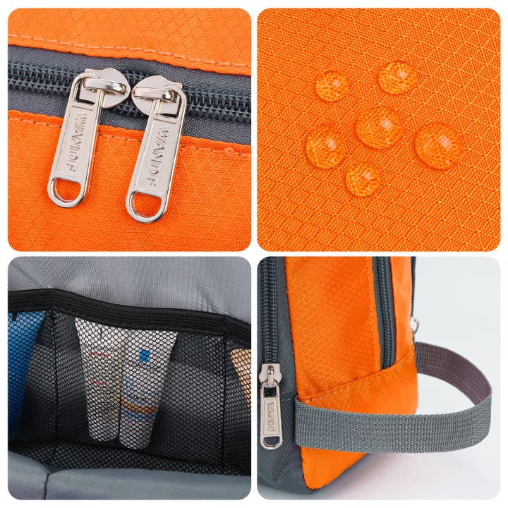 wandf - Wholesale Toiletry Bag - Unisex - Toiletry Bag Hanging Dopp Kit Water Resistant Shaving Bag48